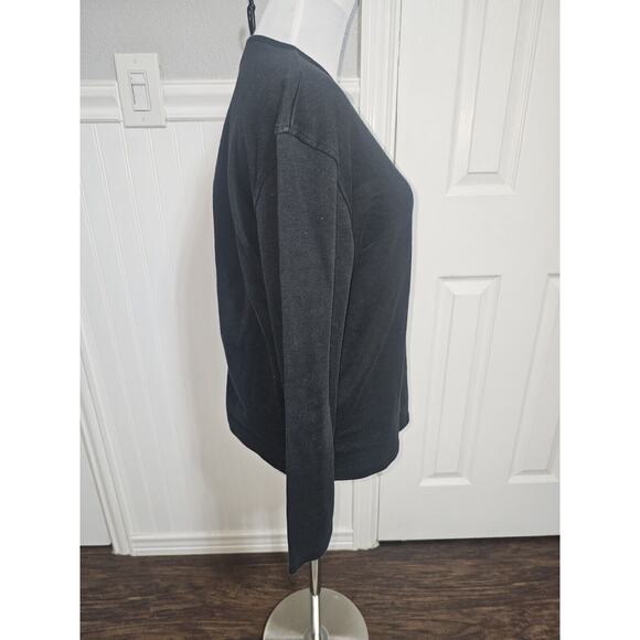 M&C Sportswear Black Long Sleeved Better Not Pout Christmas Shirt XL - Picture 3 of 10